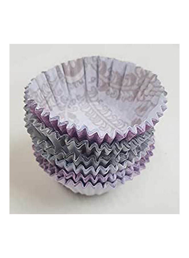 Cupcakes Paper Set 100 Pieces - Multi Shapes Multicolour - Image 1