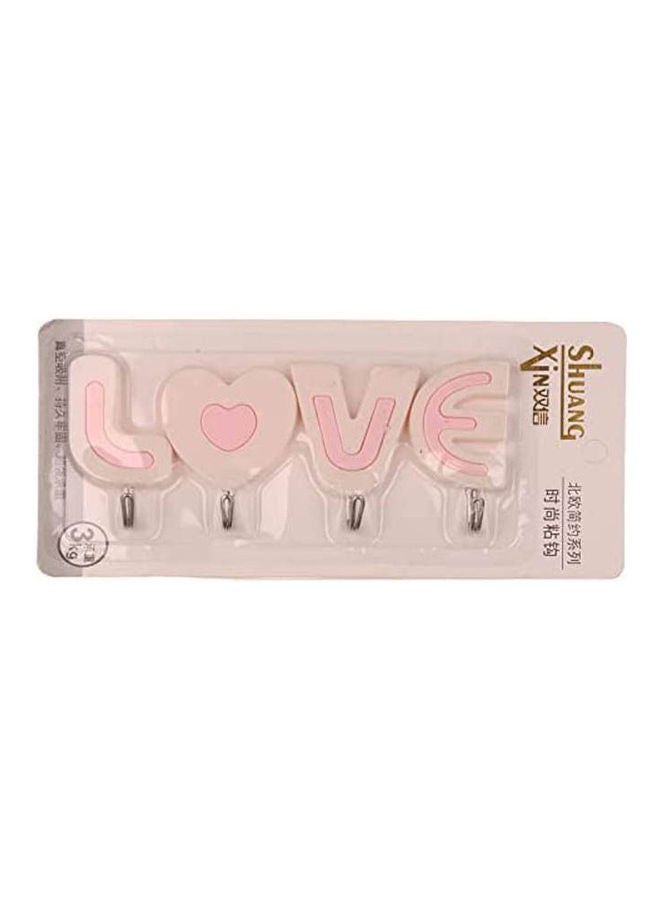 Double Face Hook Hanger Kitchen Utensils Hanging Hook Hanger Pink 