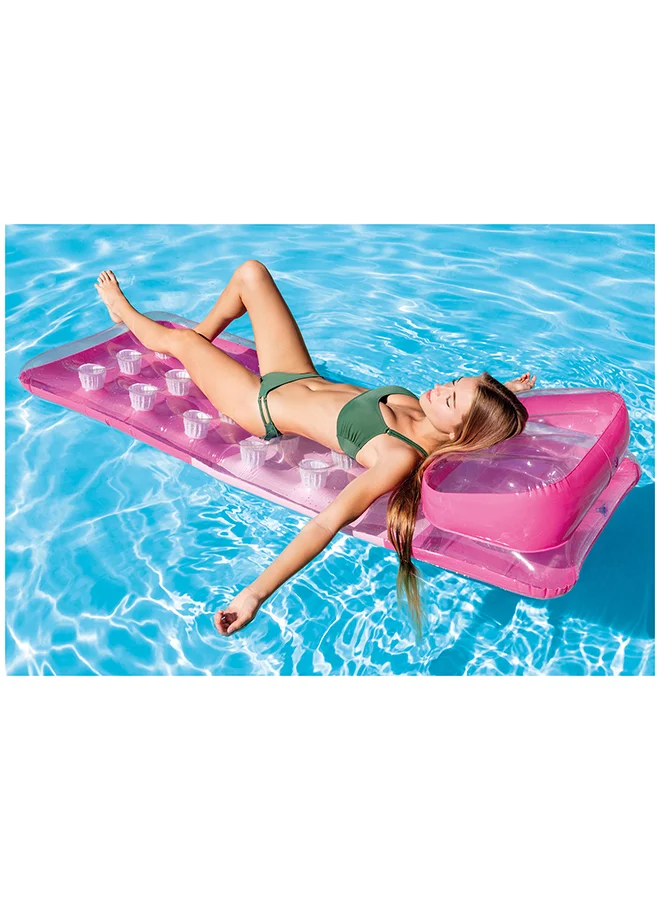 INTEX 18-Pocket Fashion Inflatable Floating Mats - Assortment 1.88mx71cm