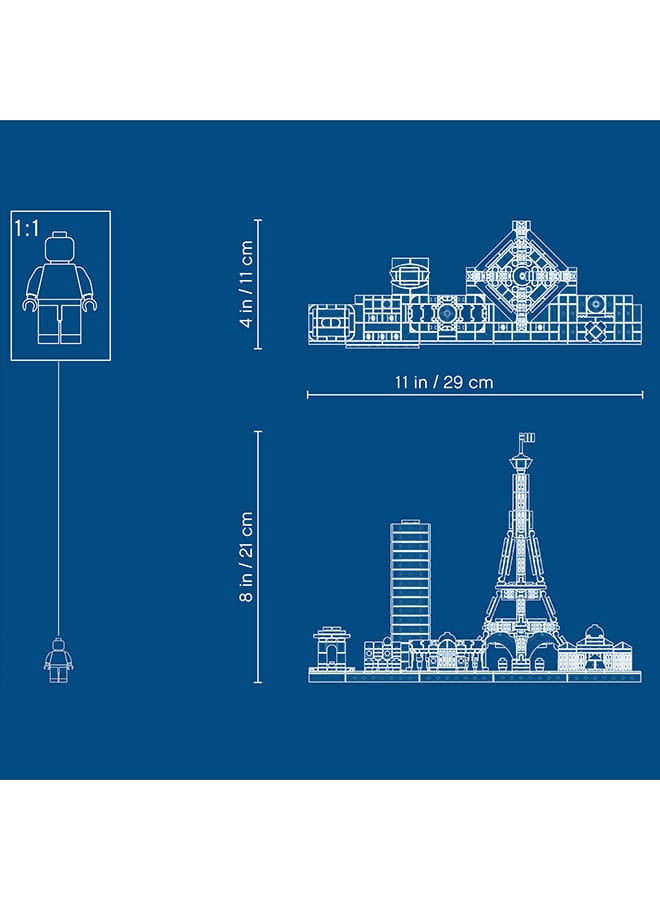 6250898 LEGO Architecture Paris 21044 694 12+ Years
