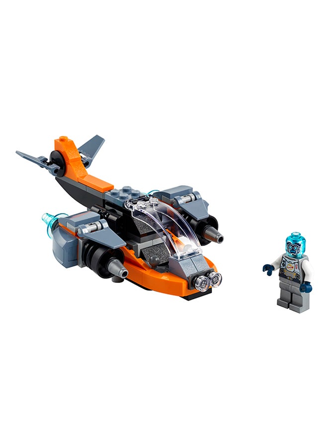LEGO - 31111 Creator 3In1 Cyber Drone 31111 Building Kit (113 Pieces) 6+ Years - Image 1