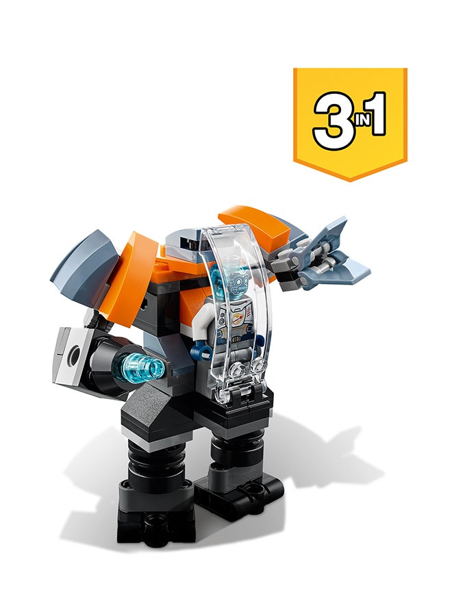 LEGO - 31111 Creator 3In1 Cyber Drone 31111 Building Kit (113 Pieces) 6+ Years - Image 1