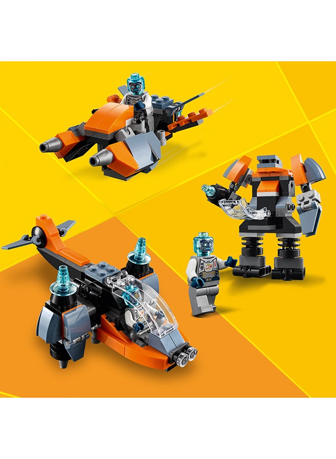 LEGO - 31111 Creator 3In1 Cyber Drone 31111 Building Kit (113 Pieces) 6+ Years - Image 1