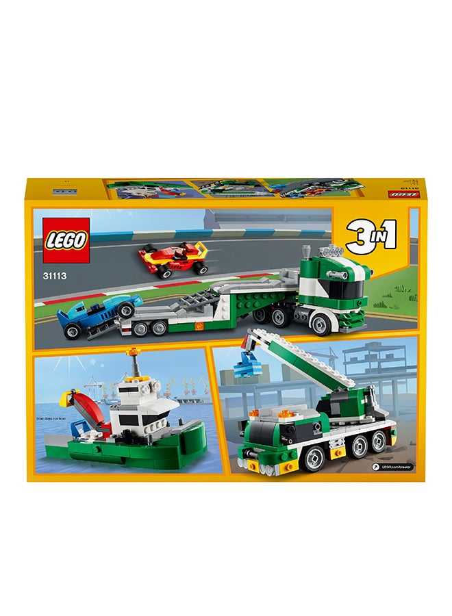 LEGO - 31113 Creator 3In1 Race Car Transporter  Building Kit 328 Pieces 7+ Years - Image 1