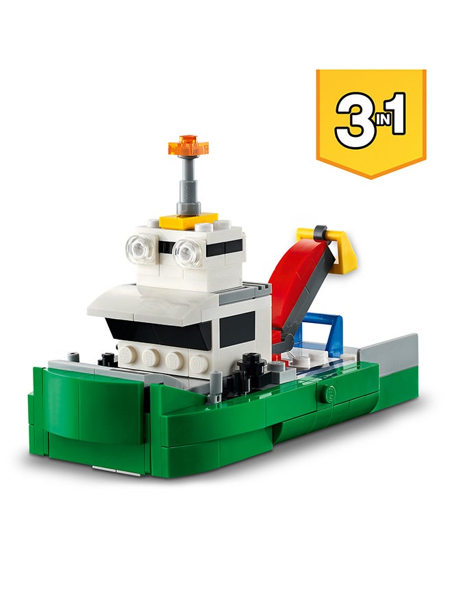 LEGO - 31113 Creator 3In1 Race Car Transporter  Building Kit 328 Pieces 7+ Years - Image 1