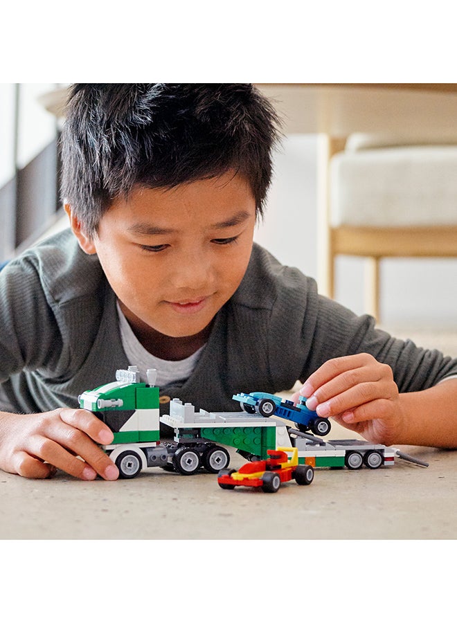LEGO - 31113 Creator 3In1 Race Car Transporter  Building Kit 328 Pieces 7+ Years - Image 1