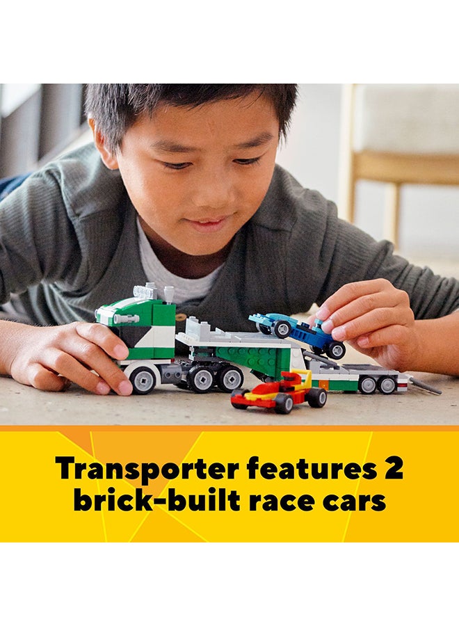 LEGO - 31113 Creator 3In1 Race Car Transporter  Building Kit 328 Pieces 7+ Years - Image 1