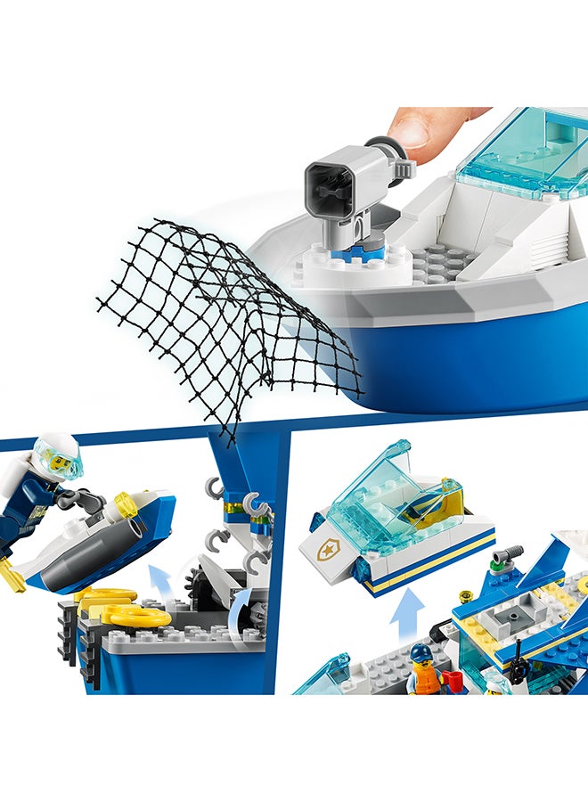 LEGO - 60277 City Police Patrol Boat 5+ Years - Image 1