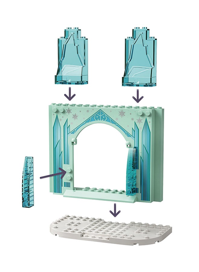 Disney - Disney Anna And Elsa’s Frozen WonderlAnd Castle Toy With Princess Mini Doll Figures For 4+ Years Old Girls And Boys 28.2x36.2x5.9cm - Image 1
