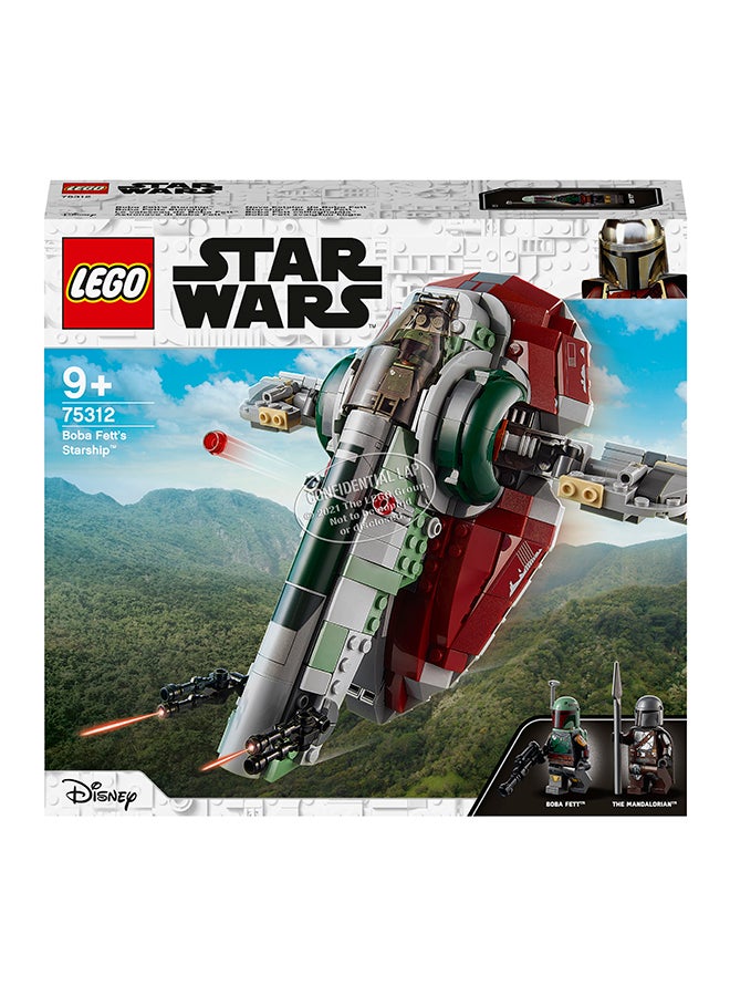ليغو 75312 ستار وورز تي إم بوبا فيت&#39;s ستارشيب متنوعة لعمر 9+ سنوات - Image 2