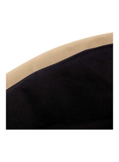 PENHALIGON'S Velvet Round Bean Bag Pouffe Beige 55x55x35cm  - Image 4