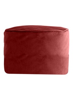PENHALIGON'S Velvet Round Bean Bag Microfiber Filler Red 60x60x40cm  - Image 1