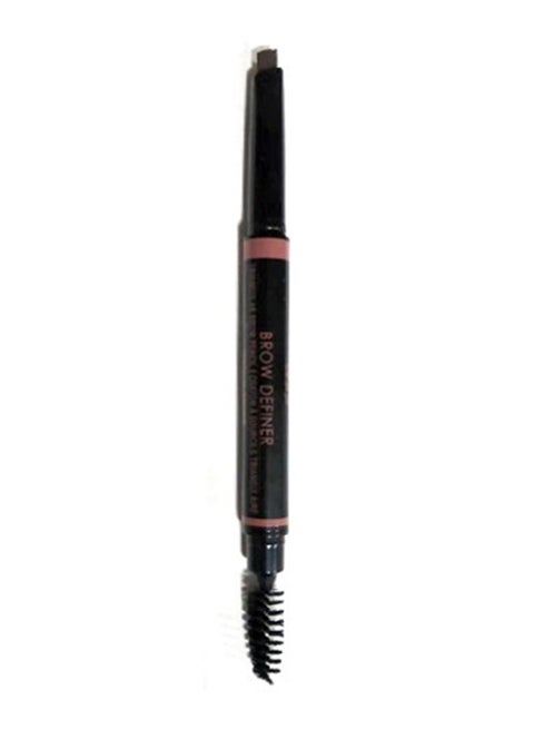 Brow Definer Pencil With Brush Dark Brown