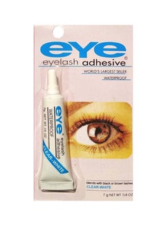 Eye Eyelash Waterproof Adhesive Clear/White 