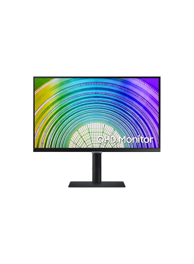 Samsung 24-Inch LED QHD IPS USB type-C Display Monitor with adjustable height stand LS24A600UCMXUE Black  - Image 1