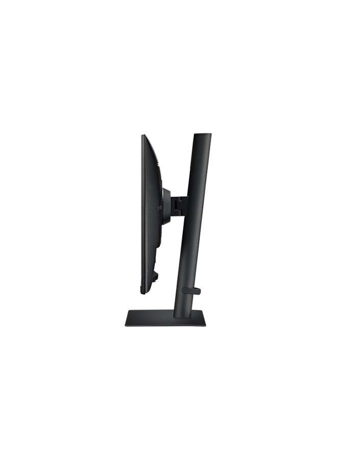 Samsung - 24-Inch LED QHD IPS USB type-C Display Monitor with adjustable height stand LS24A600UCMXUE Black - Image 1