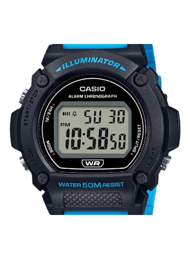 كاسيو ساعة يد رقمية W-219H-2A2VDF - Image 4