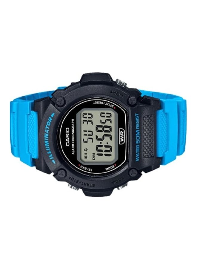 كاسيو ساعة يد رقمية W-219H-2A2VDF - Image 3