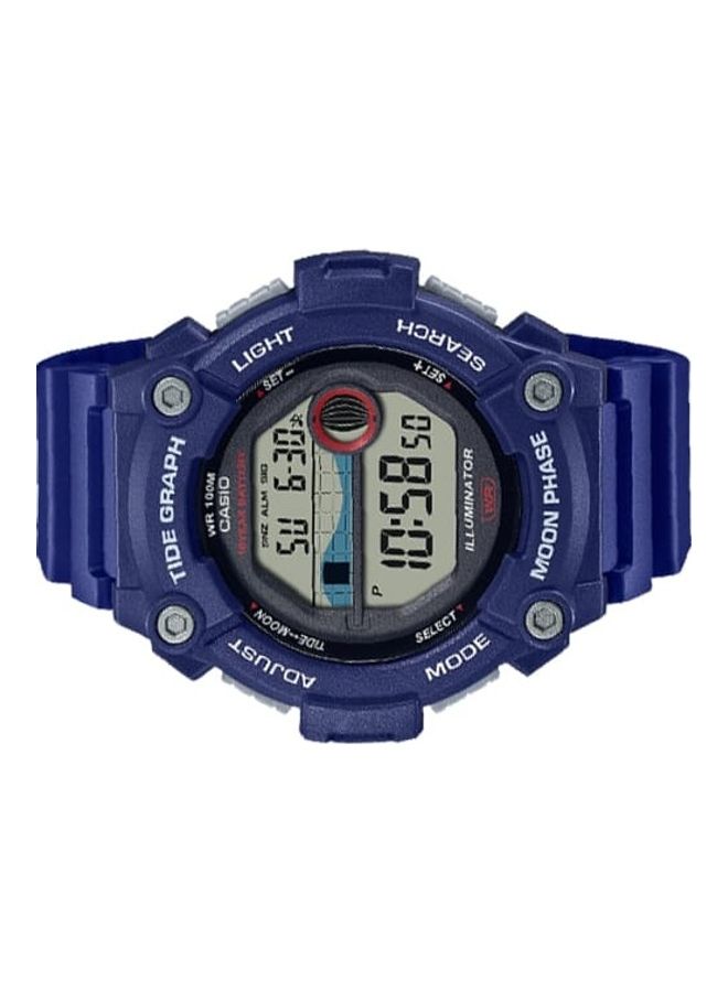 CASIO Men's Clear Dial Resin Band Digital Wrist Watch WS-1300H-2AVDF - Image 3