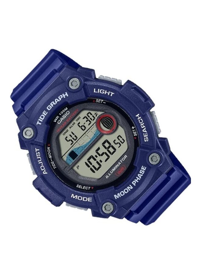 CASIO Men's Clear Dial Resin Band Digital Wrist Watch WS-1300H-2AVDF - Image 2