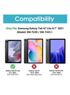 Kaku Protective Case Cover For Samsung Galaxy Tab A7 Lite Blue  - Image 5