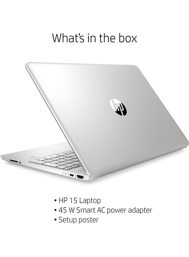 إتش بي - لابتوب ‎15-dy2172 بشاشة مقاس 15.6 بوصة بدقة كاملة الوضوح ومعالج كور i7-1165G7 من الجيل الحادي عشر/ ذاكرة رام سعة 16 جيجابايت/ محرك أقراص SSD سعة 1 تيرابايت/ بطاقة رسومات إنتل أيريس XE/ نظام ويندوز 11 هوم/ إصدار عالمي اللغة الإنجليزية فضي - Image 1