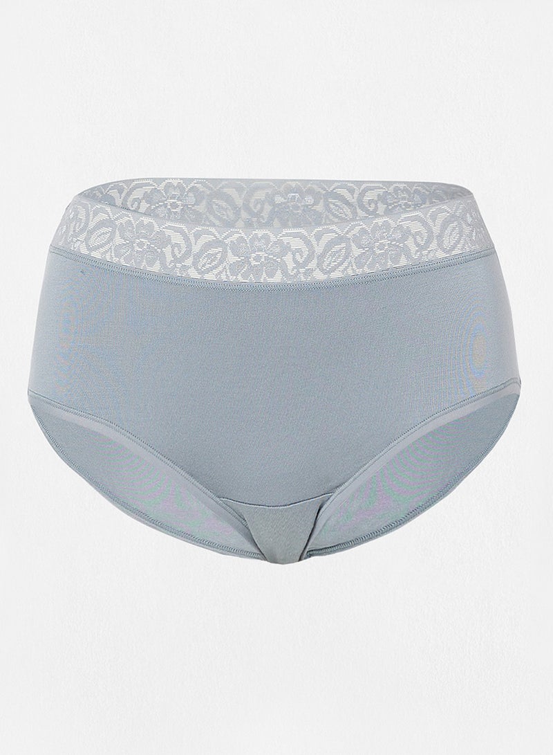 Amante - Ultimo Midi Lace Trim Briefs (Pack of 3) Multicolour - Image 1