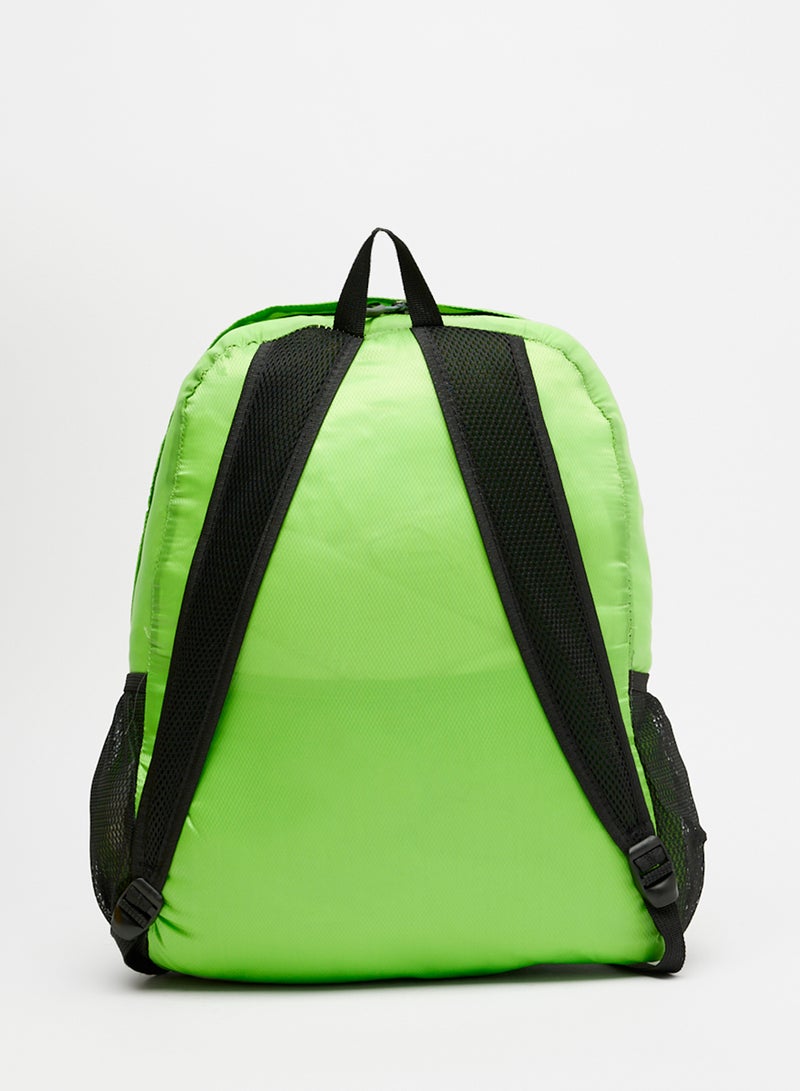 Unisex Casual Dyed Polyester One Size Backpack Green - v1645514583/N48453144A_3