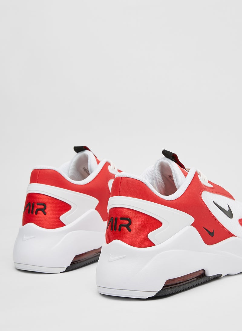 Nike - Air Max Bolt Sneakers White/Red - Image 1