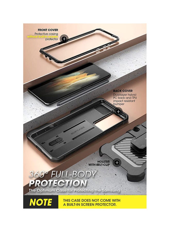 SupCase Ub Pro Series Case For Samsung Galaxy S21 Ultra 5G(2021 Release) Black - Image 2