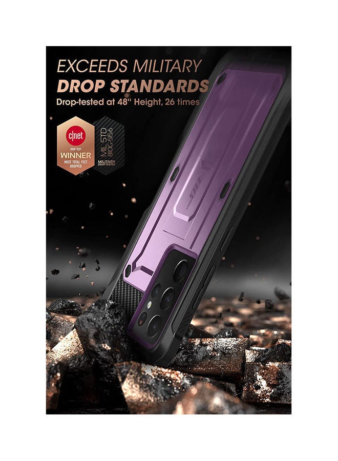 SupCase Ub Pro Series Case For Samsung Galaxy S21 Ultra 5G(2021 Release) Purple - Image 2