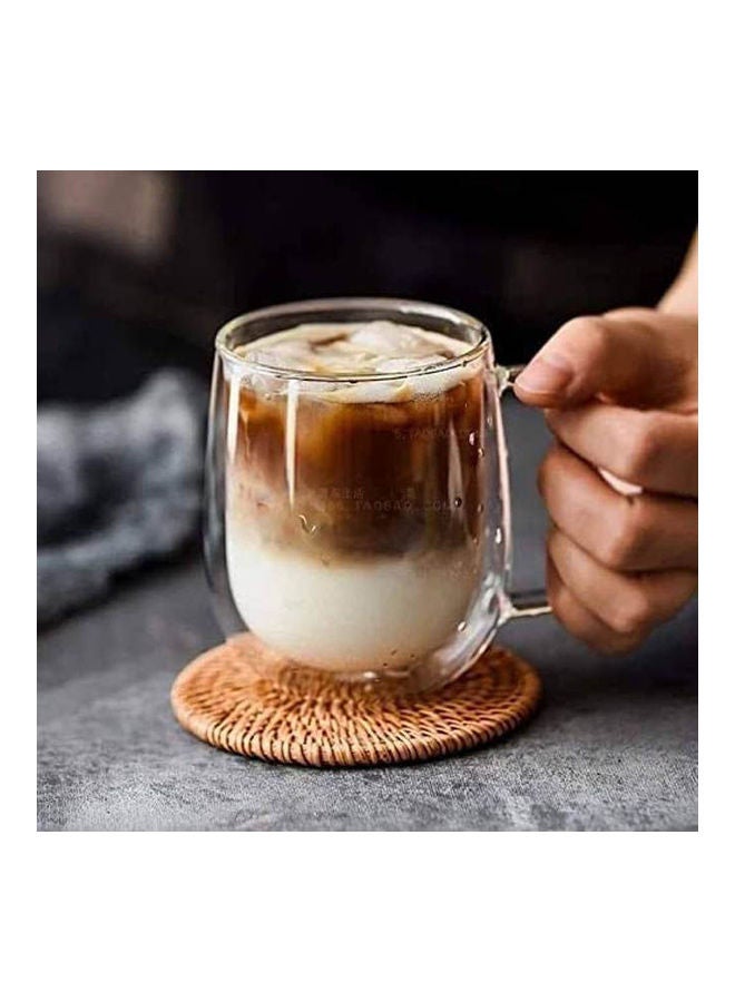 Cappuccino Mug With Double Glass Clear - Image 1