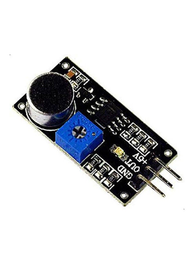 Sound Detection Sensor Module Sensor Intelligent Vehicle For Arduino car Black