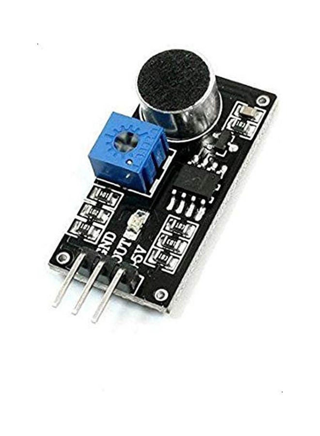 Sound Detection Sensor Module Sensor Intelligent Vehicle For Arduino car Black