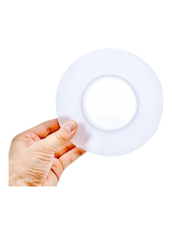 Ivy Monkey Grip Reusable Washable Adhesive Silicone Tape  Multi-Functional Anti-Slip Double Sided Sticky Strips Clear 3mm  - Image 2