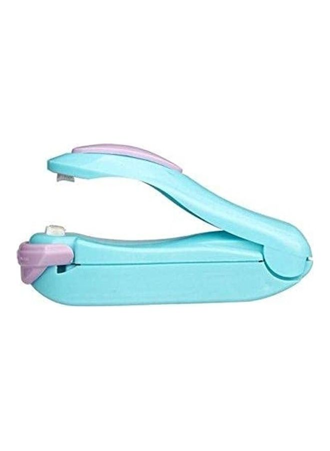Generic Packing Plastic Bag Kit For Food Saver Portable Mini Heat Sealing Machine Impulse Sealer Seal Bag Heat Sealer Baby Blue  - Image 2