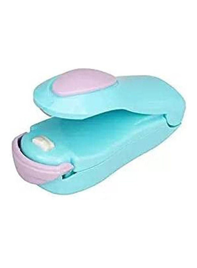 Generic Packing Plastic Bag Kit For Food Saver Portable Mini Heat Sealing Machine Impulse Sealer Seal Bag Heat Sealer Baby Blue  - Image 1