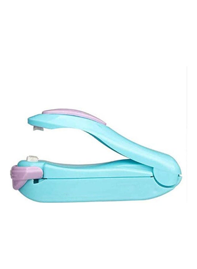 Portable Household Mini Heat Sealing Machine Ceramic Impulse Light Blue  - Image 1