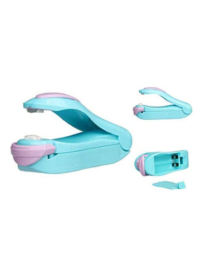 Portable Household Mini Heat Sealing Machine Ceramic Impulse Light Blue  - Image 2