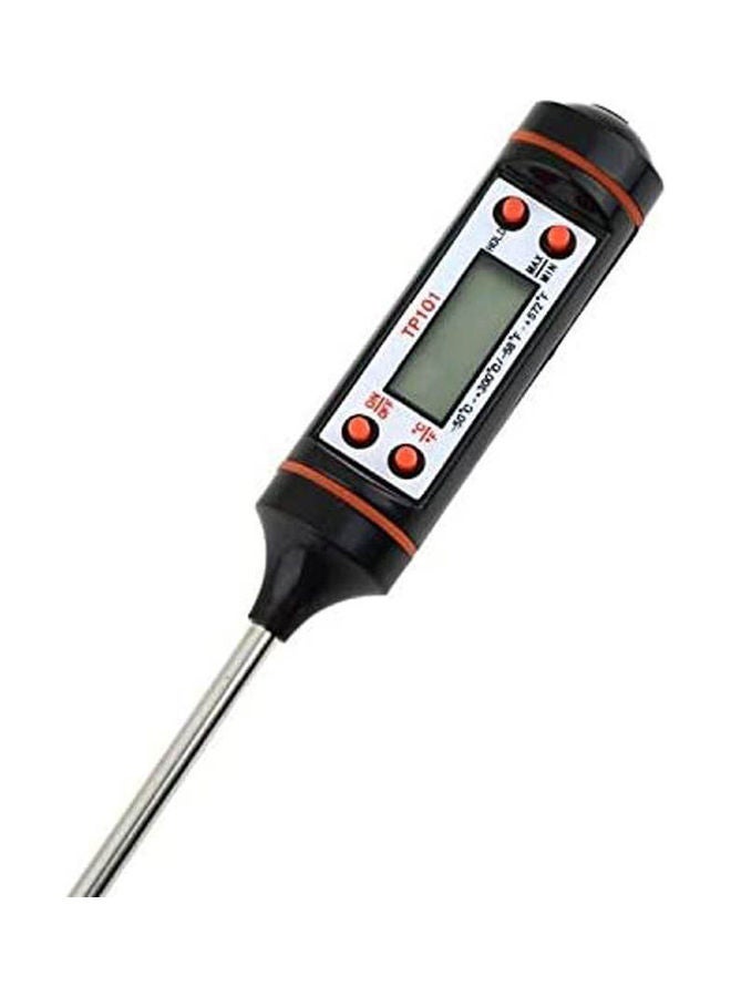2 Pack Meat Thermometer Digital Cooking Thermometer With Case Black  - Image 2