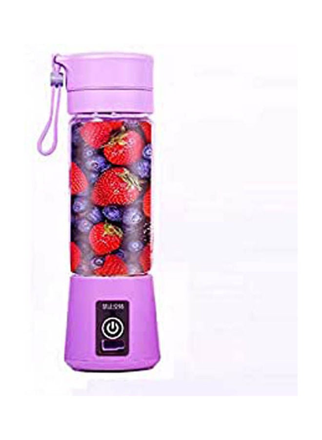 DAIWEINA Men Usb Mini Electric Fruit Juicer Handheld Smoothie Maker Blender Juice Cup Purple  - Image 1