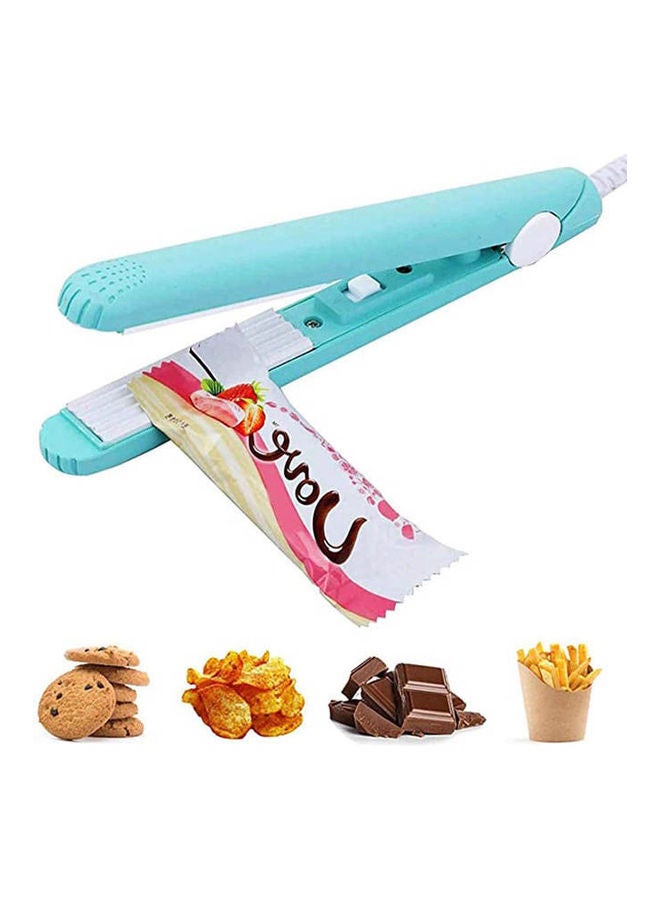 KASTWAVE Mini Food Bag Heat Sealing Machine Handheld Blue - Image 1