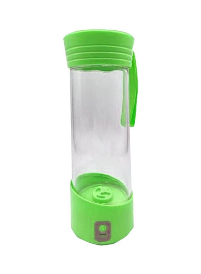 YupFun Electric Blender Mini Portable Personal Size Juicer Cup Usb Rechargeable Mixer  Water Bottle Portable Fruit Juicer Machine Green 380ml