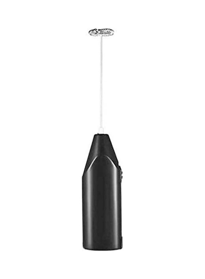 Generic Egg Beaters - Stainless Steel Egg Tools Portable Coffee Milk Frother Electric Egg Beaters Handle Whisk Mixer Kitchen Cooking Tools Gadgets Black  - Image 1
