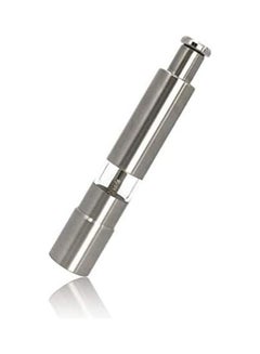 Generic Pepper Grinder, Hand Pump And Grind Mills, Premium Stainless Steel Set Of 1 Silver  - Image 1