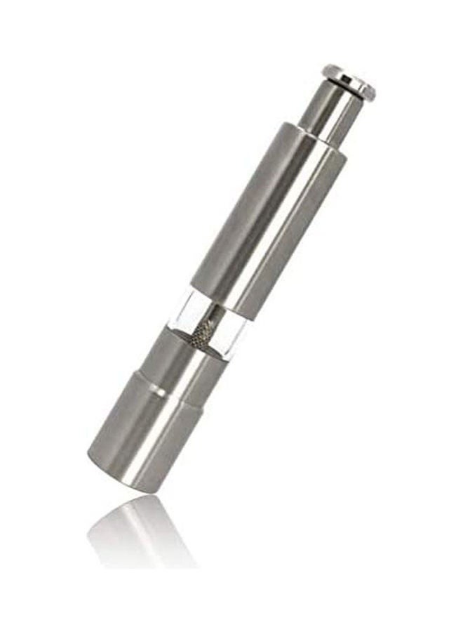 Generic - Pepper Grinder, Hand Pump And Grind Mills, Premium Stainless Steel Set Of 1 Silver - Image 1