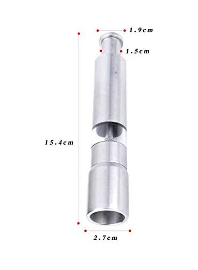 Generic - Pepper Grinder, Hand Pump And Grind Mills, Premium Stainless Steel Set Of 1 Silver - Image 1