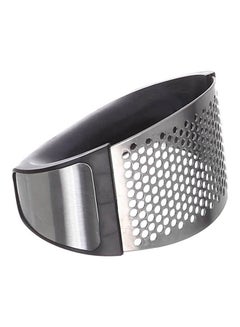 Generic Stainless Steel Garlic Press With Handle Silver 