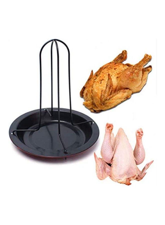 Beer Can Chicken Roaster Rack Black  - Image 3