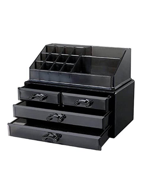 Makeup Organizer Large Capacity Cosmetic Storage Box Multicolor